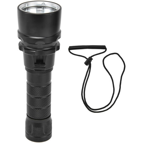 L2 5000lm Stepless Dimming Diving Light Vacuum Electroplated IPX8 Waterproof Diving Flashlight (1/5)
