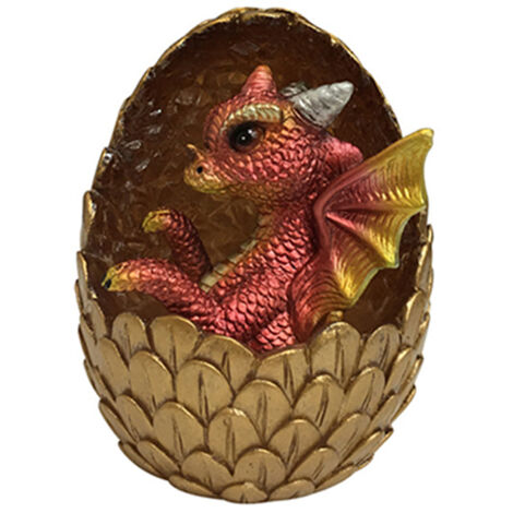 Simulations Crystal Dragon Egg Ornaments Desktop Decorations Shiny Resin Dragon Egg Ornaments Gift for Friends and Family (1/5)
