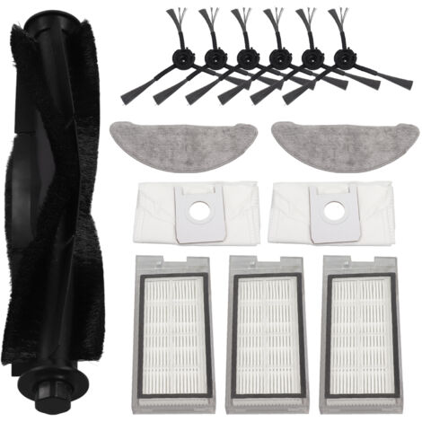 Robot Vacuum Cleaner Accessory Brush Dust Bag Cleaning Cloth Set Kit for EVE PLUS (1/5)