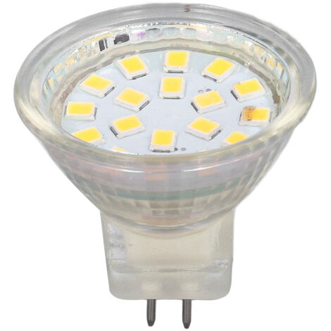 4PCS 18LED MR11 Light Bulb 3W 300LM Double Pin Base Landscape Spot Light Bulb for Living RoomWarm White (1/5)