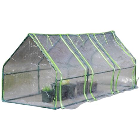 Warm Plastic Film Small Warm House Outer Cover Greenhouse Plant Greenhouse Rainproof House Garden Greenhouse (1/5)