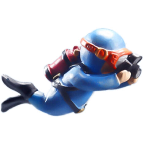 Aquarium Miniature Decoration Diver Figure Fish Tank Decoration Landscape Aquarium Accessories (1/5)