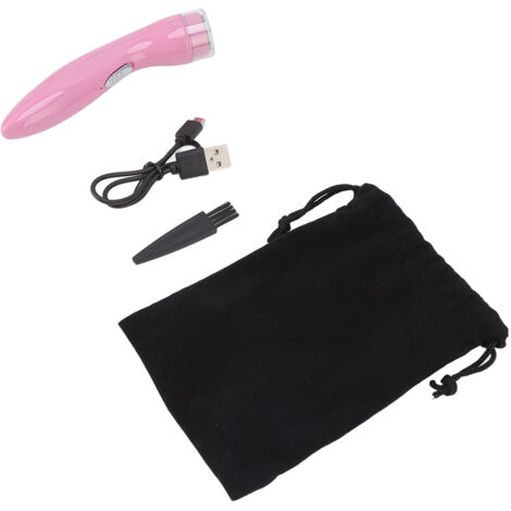 Electric Razor Low Noise Stainless Steel Electric Head Shaver Low Allergic Reactivity for Man 3.7V 2W Pink (1/5)