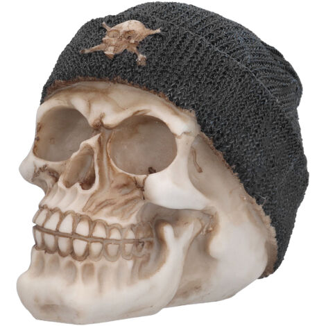Resin Skull Durable Lightweight Halloween Decoration Resin Skull Ornament for Holiday Party (1/5)
