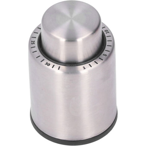 Wine Bottle Vacuum Stoppers Sealer Reusable Preserver Leak Proof Press Type Corks Silver (1/5)