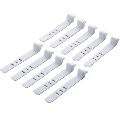8 Grids Clear Plastic Cable Storage Box Data Cable Storage Container Save Space Cable Management Box for Storing Earrings Rings and Data Cables (1/5)