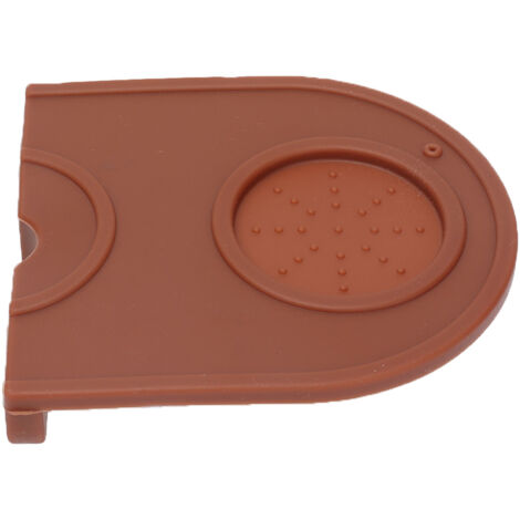 Coffee Tamper Pad Silicone Anti Slip Tamper Mat Soft Harmless Corner Tamping Mat for HouseholdBrown (1/5)