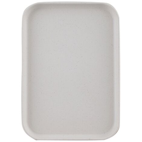 Kitchen Serving Tray Wheat Straw Rectangular Nordic Style Cupcake Fruit Snack Tea Tray for Home Office Restaurant Beige L (Approx. 38x27cm / 15.0x10.6in) (1/5)