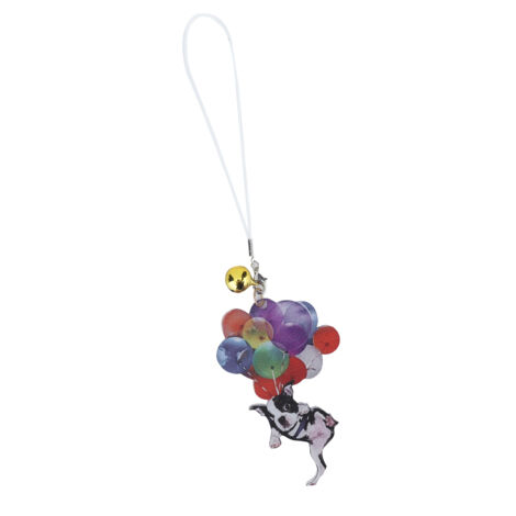 Car Pendant Cartoon Cute French Bulldog Color Balloon Car Decoration for Friends Family Gift (1/5)