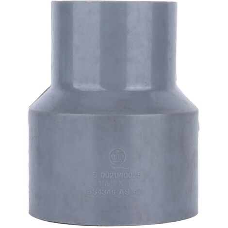 1in PVC Straight Reducing Connector Water Pipe Adapter for Water Supply Pipe Fittings (1/5)
