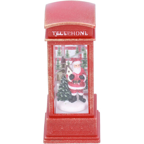 Christmas Decorations Telephone Booth Decoration Night Light Home Decoration Luminous Decoration GiftOld Man (1/5)