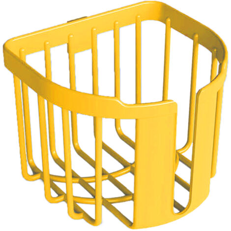 Wall Mount Paper Holder ABS Punch Free Smooth Toilet Tissue Box for Bathroom Kitchen WashroomYellow (1/5)