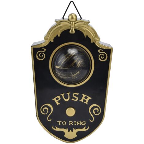 Halloween Doorbell Horrible Single Eyeball Luminous Hanging Door Bell Halloween Party Prop Decoration (1/5)