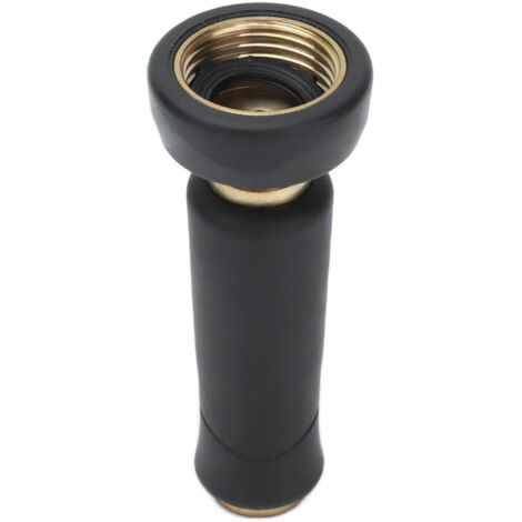 4in Female Thread Garden Hose Nozzle Brass Adjustable High Pressure Car Washing Irrigation Sprayer (1/5)