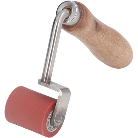 Silicone Seam Roller Approx 1.7in Wide 75° Wear Resistant Durable Double Direction Bearing Ergonomic Handle Seam Roller