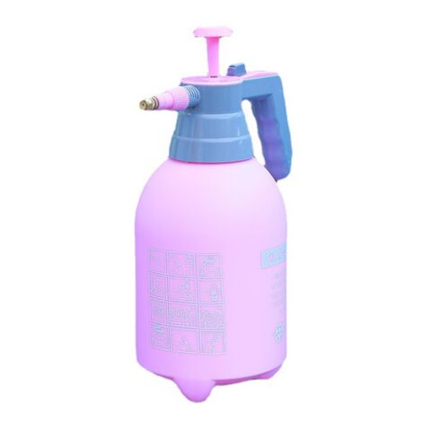 2L Spray Bottle Plastic Watering Pot High Air Pressure Thickened Water Sprayer for GardenPink (1/5)