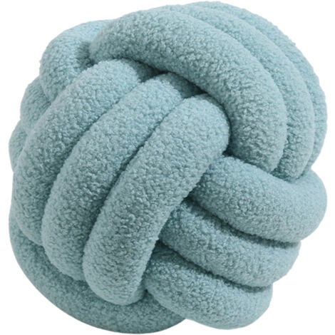 Knot Pillow Hand Knit Knotted Balls Pillow Shaped Decorative Throw Pillows for Living Room Bed Decoration (1/5)