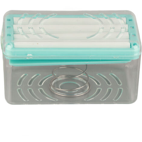 Multifunctional Soap Box with Bubbler Soap Tray Soap Saver Case for Bathroom Gym Business Trip (1/5)