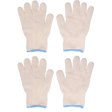 2 Pairs Thermal Insulated Gloves 300℃ Heat Resistant Non Slip Anti Scalding Mitts for BBQ Oven (1/5)