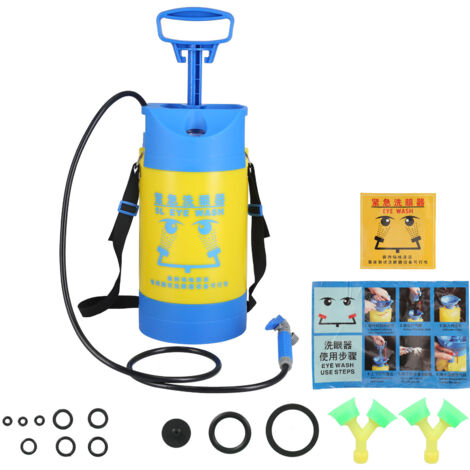 5L Pressure Sprayer with Pressure Relief Valve 2 Port Portable Garden Lawn Sprayer for Watering (1/5)