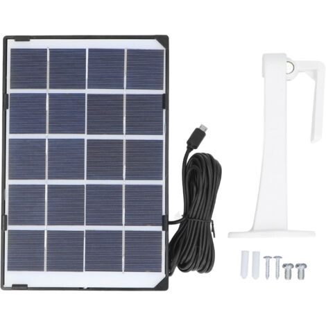 5W Solar Panel Multifunction High Efficiency Polycrystalline Silicon Portable Solar Panel Kit for Boat Caravan RV (1/5)