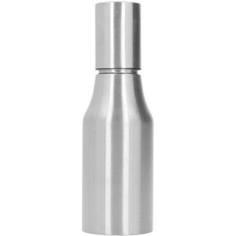 Stainless Steel Olive Oil Dispenser 500ML Leak Proof Dust Proof Kitchen Olive Oil DecanterSilver (1/5)