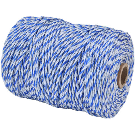 3mm 200 Meters Electric Fence Polywire Portable Electric Fence Rope Conductive Rope for Livestock Breeding