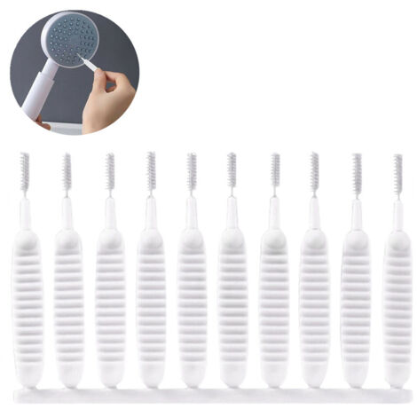 30Pcs Shower Nozzle Cleaning Brush Anti Clogging for Shower Head Cleaning Brush for Pore Clean with Non Slip Handle (1/5)