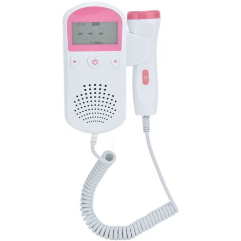 Fetal Doppler Heart Rata Monitor Portable Pregnancy Baby Heart Rate Monitor with LCD Display for Home (1/5)