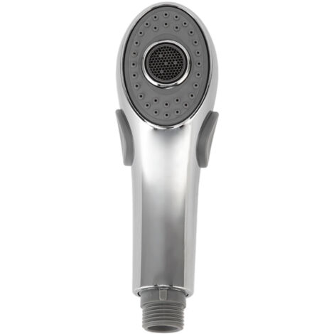 Handheld Shower Heads Silicone Massage Nozzle Ergonomic Handle with G1/2 Interface Shower Heads for Human Head Massage FYC 555 (1/5)