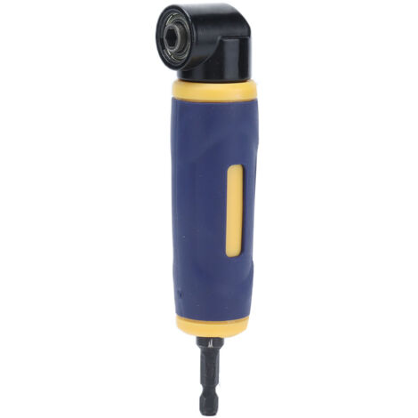 1/4in Right Angle Drill Adapter 90° Angle Hex Shank Screwdriver Drill Bit Socket Holder (1/5)