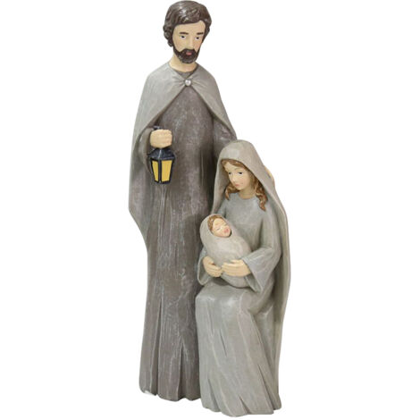 Christmas Nativity Figures Ornaments Resin Craft Traditional Nativity Scene Figures Resin Figures Statue Christ Birth of Jesus Ornaments