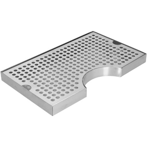 Bar Drip Tray Keep Bar Clean Easily Clean Sturdy Non Rusting Unique Shiny Appearance Beer Tower Drip Tray for Restaurant (1/5)