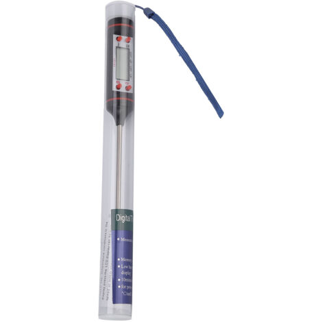 Kitchen Liquid Temperature Pen Thermometer Multipurpose Barbecue Temperature Monitor for Food Meat (1/5)
