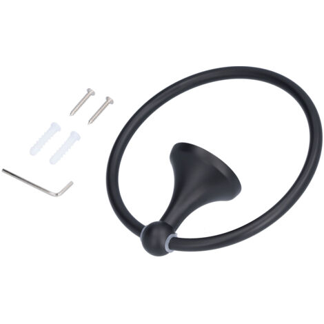 Towel Ring Classic Design Clean Elegant High Hardness Durable Rustproof Hand Towel Holder for Bathroom (1/5)