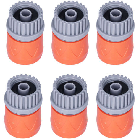 6Pcs Hose Connector Plastic Durable Anti Strong Acid Anti Rust Suction Head Pipe Adapter for Swimming Pool GardenUS Standard (1/5)