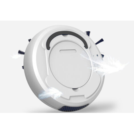 Robot Vacuum Cleaner Multifunctional 3 in 1 Low Noise 1000Pa Strong Suction Automatic Sweeper for Home Office Hotel (1/3)