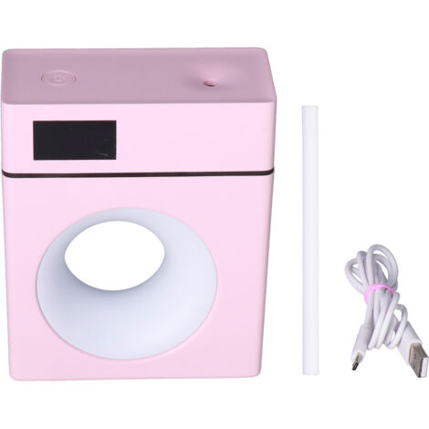 500ml Pink Car Aromatherapy Humidifier USB Powered Mist Diffuser for Home Office Bedroom (1/5)