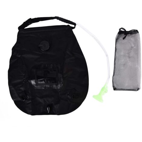 Shower Bag Retractable Non Toxic Environmentally Friendly High Bearing Portable Solar Shower Bag for Camping Travel (1/5)