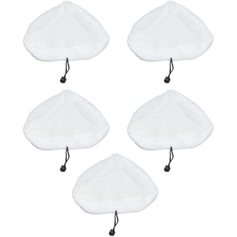 5Pcs Mop Cover Replacement Pads Strong Water Absorption Fit for Steamboy X5 H20 S302 S001 Mop (1/5)