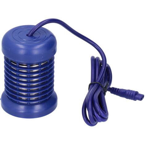 Hydrotherapy Ion Head Detachable Washable Foot Bath Ion Head Detox Array Stainless Steel Ion HeadHerba Blue Double Hole