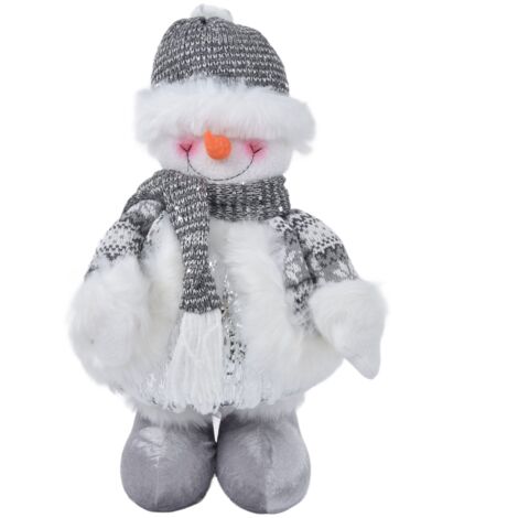 Retractable Snowman Dolls Christmas Ornaments Christmas Snowman Toy for Gifts Decoration (1/5)