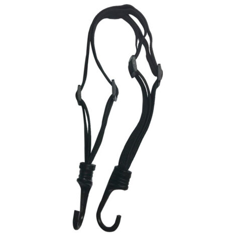High Strength Motorcycle Helmet Luggage Rope Elastic Strap Bungee Cord Strapping Tape Bandage for Outdoors Travelling (1/2)