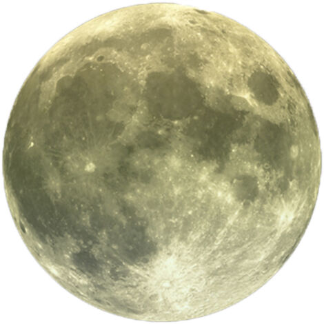 Moon Wall Sticker Glowing Luminous Wall Sticker PVC DIY Wall Paper for Bedroom Decoration22cm / 8.7in (1/5)