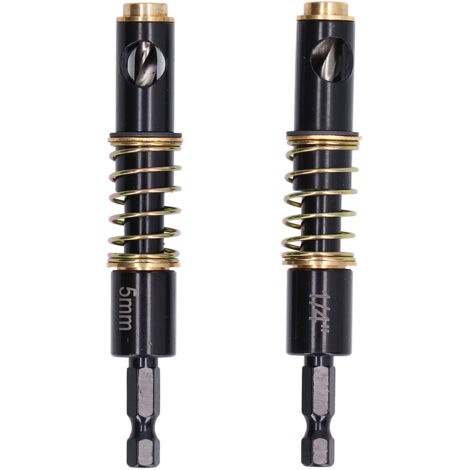 Hinge Drill Bit High Speed Steel Hinge Hole Puncher 5mm 1/4inch Woodworking Drilling Accessory (1/5)