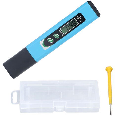 Pen Type EC Meter ABS LCD Househeld Conductivity Pen ATC Portable Water Quality Measurement Tool (1/5)