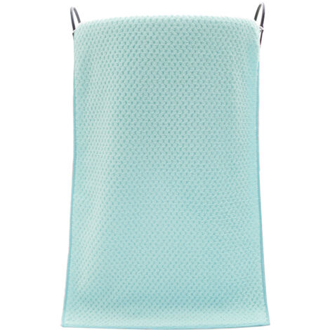 Coral Velvet Bath Towel Water Absorption Bathing Body Towel Pure Color for Bathroom Hotel Green (1/2)