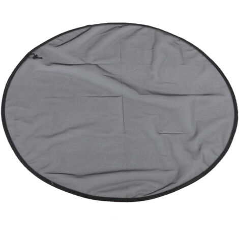 Bucket Mesh Cover Ultra Fine Mesh Drawstring Design Easy Installation Rain Barrel Screen for Bucket Under 80cm Diameter (1/5)