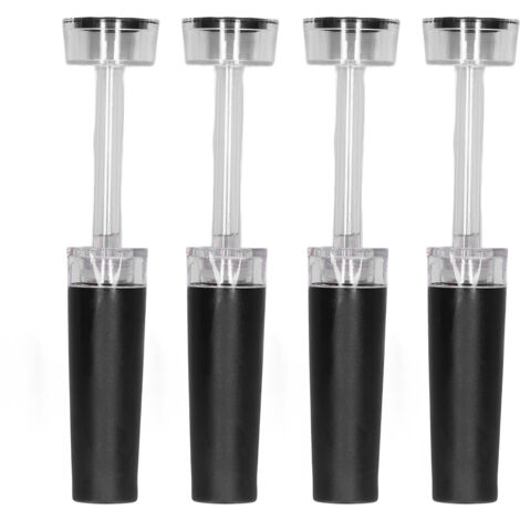 4Pcs Vacuum Wine Stopper Slow Down Oxidation Keep Freshness Leakproof Durable Reusable Wine Bottle Stopper (1/5)