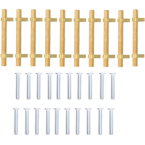 10pcs Cabinet Handles Stainless Steel Modern Hollow Tube Drawer Bar Pulls for Door Wardrobe Kitchen BathroomHole Distance 96mm